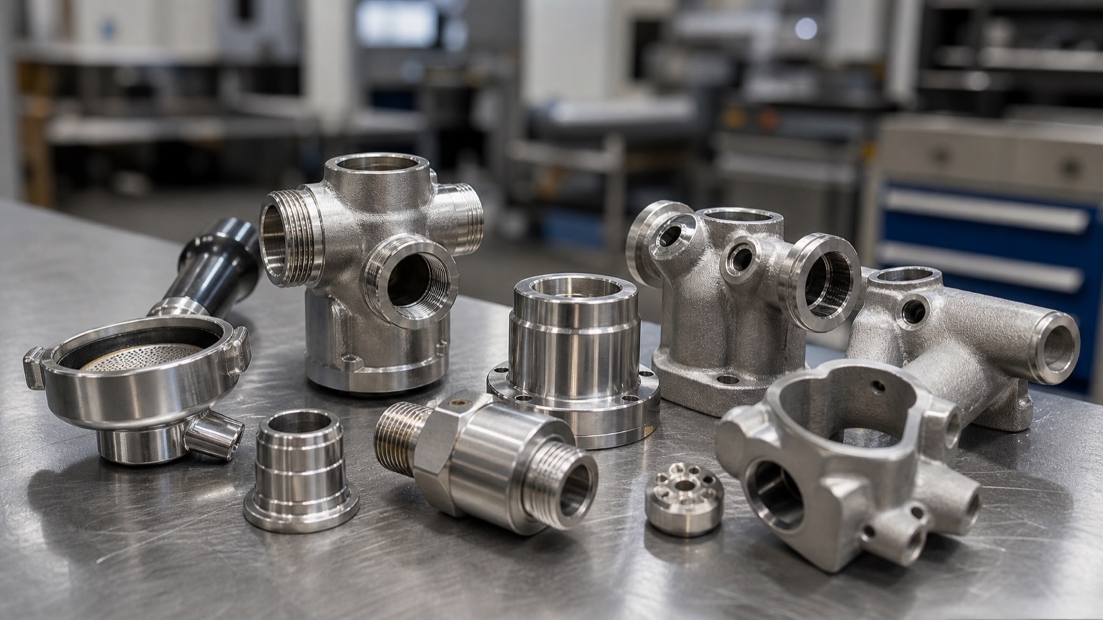 不锈钢零件 CNC 加工